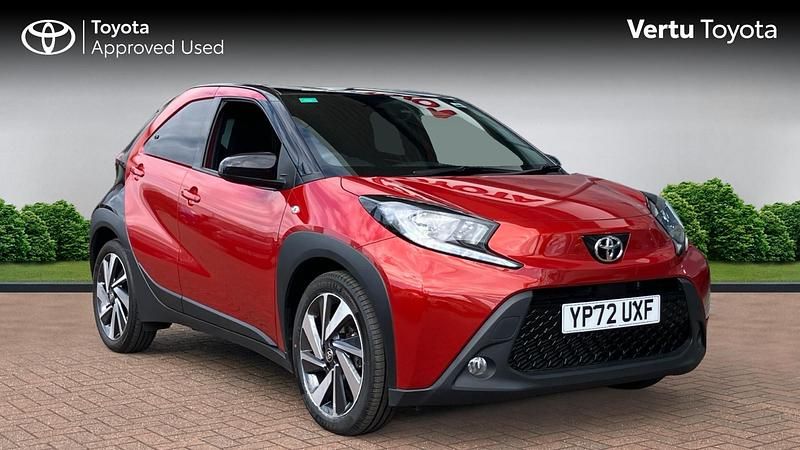 Red Used 2022 Toyota Aygo X SUV | £11,905 - Image 1/3
