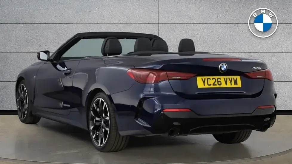 Used BMW 420 M Sport 181 HP (133 kW) 2026 Blue Cabriolet