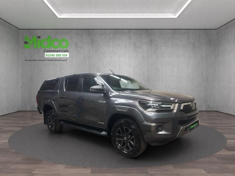 Grey Used 2021 Toyota HiLux Pickup | £23,250 (Good price) - Image 1/4