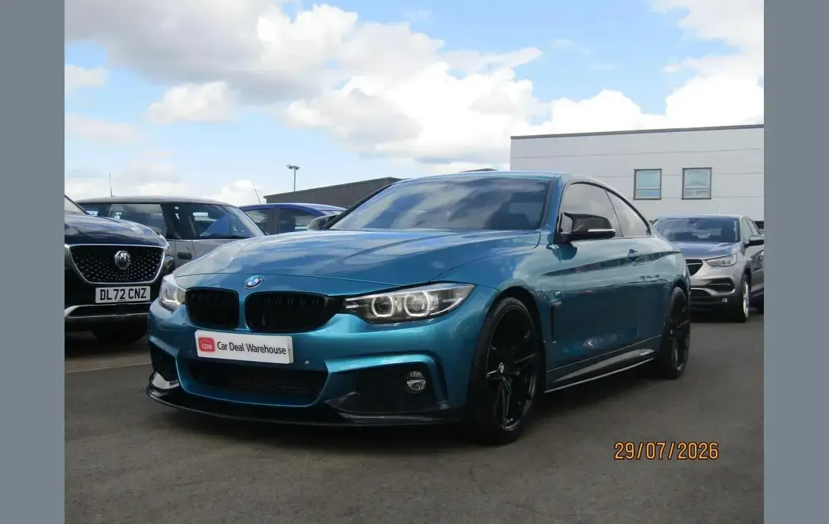 Used BMW 420 M Sport 187 HP (137 kW) 2018 Blue Coupe