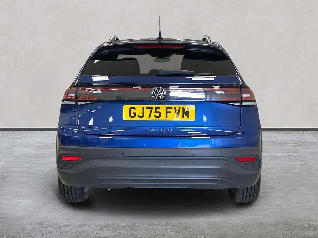 Used VW Taigo Match 95 HP (69 kW) 2025 Blue SUV