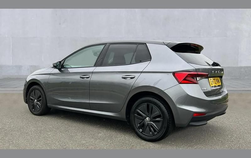 Used Skoda Fabia Colour Edition 95 HP (69 kW) 2022 Graphite grey metallic black magic pearl effect Hatchback