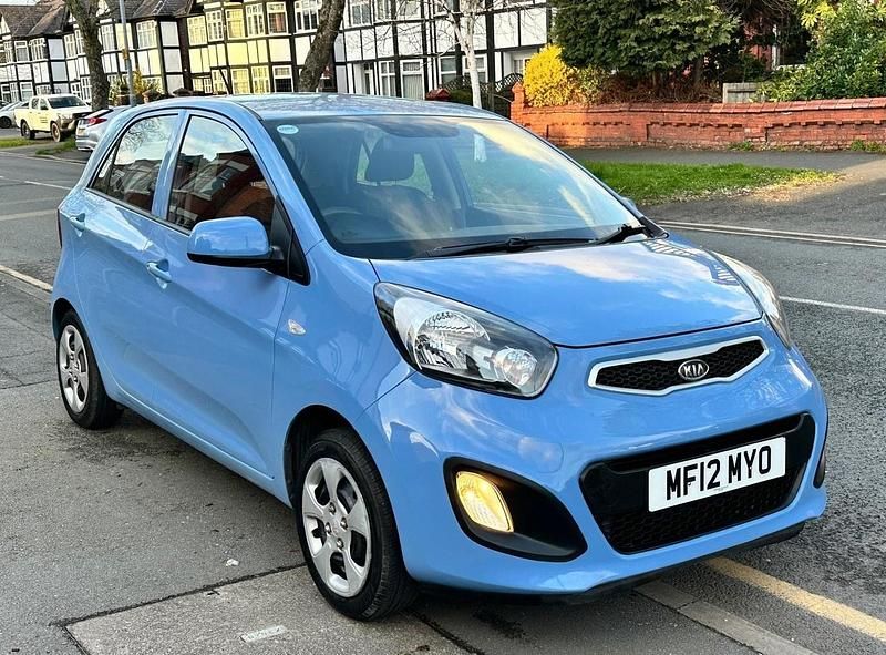 Used Kia Picanto 2012 Blue Hatchback