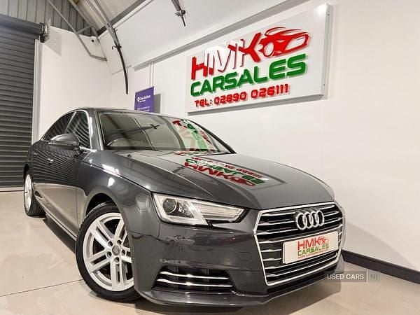 Grey Used 2017 Audi A4 Sedan | £10,495 (Good price) - Image 1/4