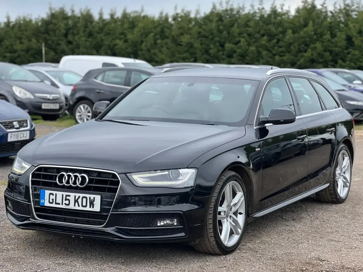Usado Audi A4 S-Line 2015 Negro Familiar