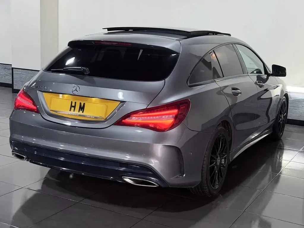 Used Mercedes CLA220 Shooting Brake AMG line 2019 Grey Estate