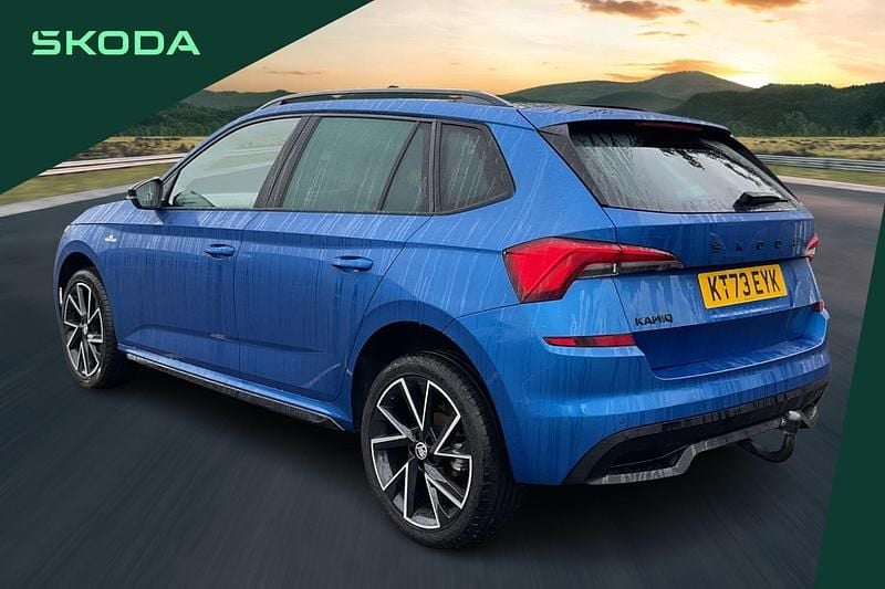 Used Skoda Kamiq Monte Carlo 115 HP (84 kW) 2024 Blue SUV