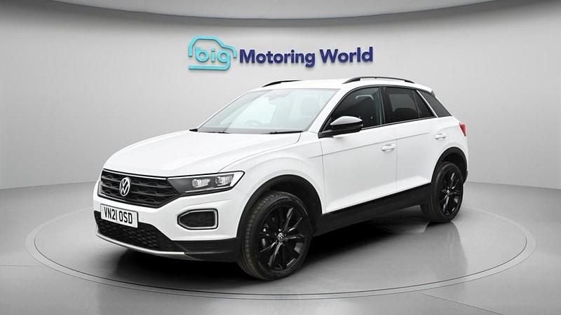 Used VW T-Roc Black Edition 150 HP (110 kW) 2021 White SUV