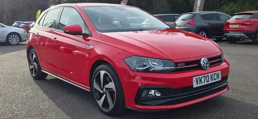 Käytetty VW Polo GTI 200 HP (147 kW) 2020 Punainen Viistoperä