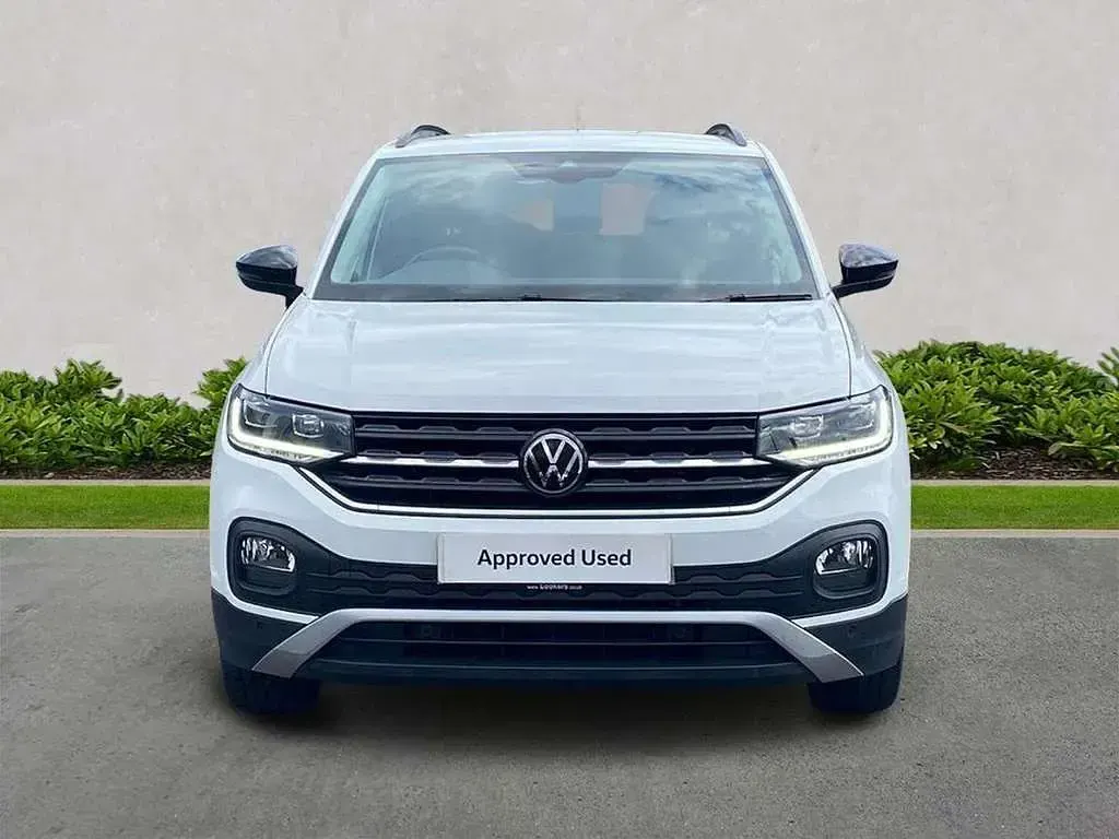 Used VW T-Cross Black Edition 95 HP (69 kW) 2023 White SUV