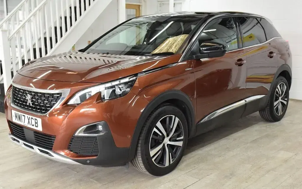 Used Peugeot 3008 GT-line 130 HP (95 kW) 2017 Bronze SUV