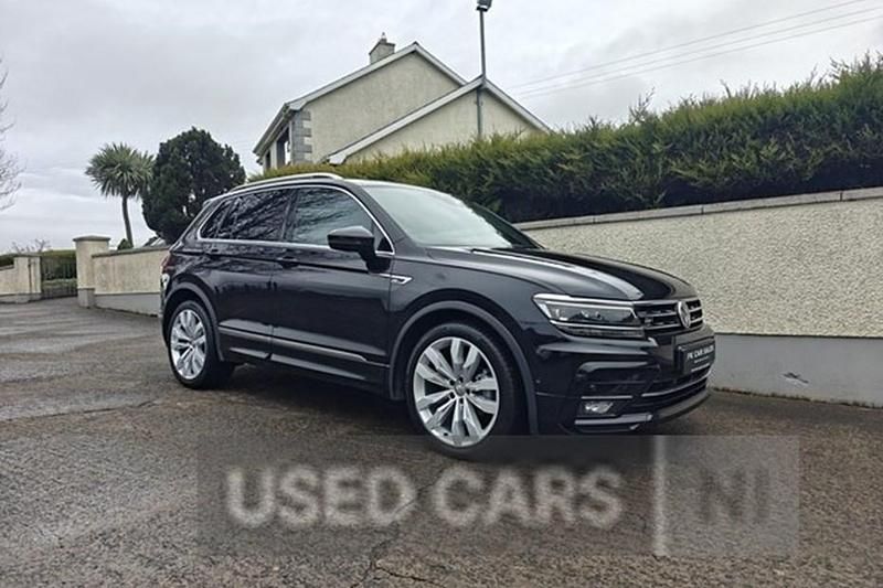 Used VW Tiguan R-line 150 HP (110 kW) 2019 Black SUV