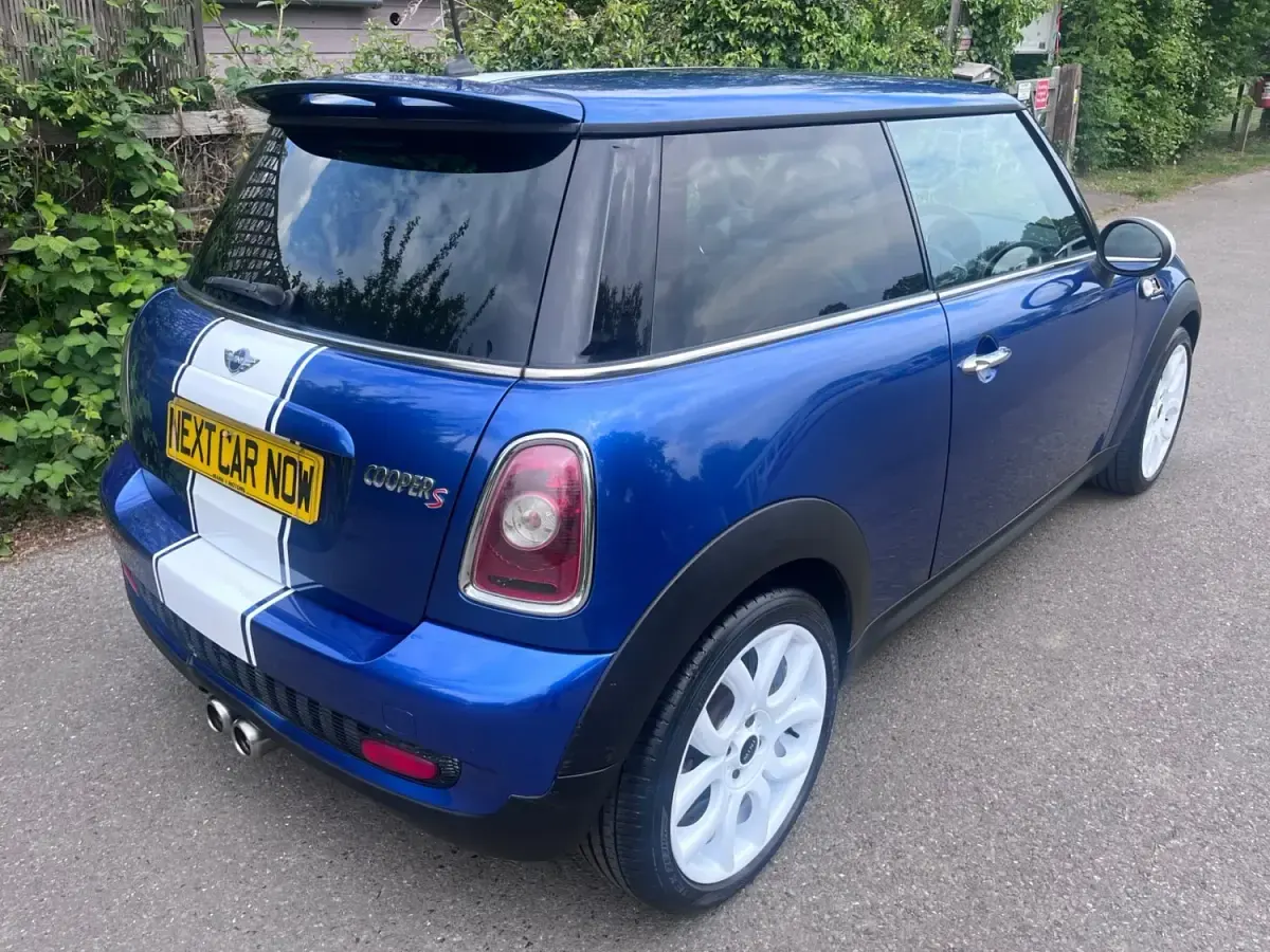 Usado Mini Cooper S Hatch 175 HP (128 kW) 2009 Azul Citadino
