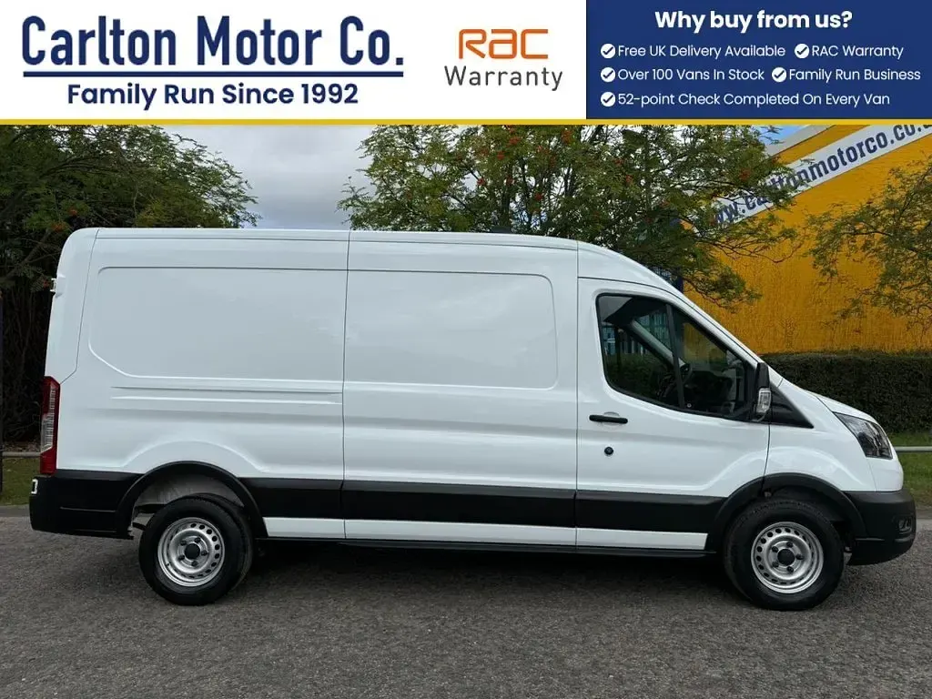 Used Ford Transit S 130 HP (95 kW) 2023 White Van
