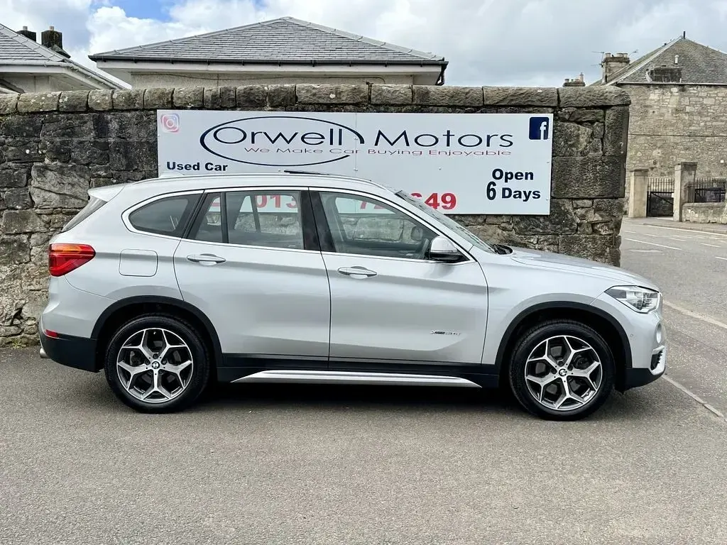 Used BMW X1 xLine 190 HP (139 kW) 2017 Silver SUV