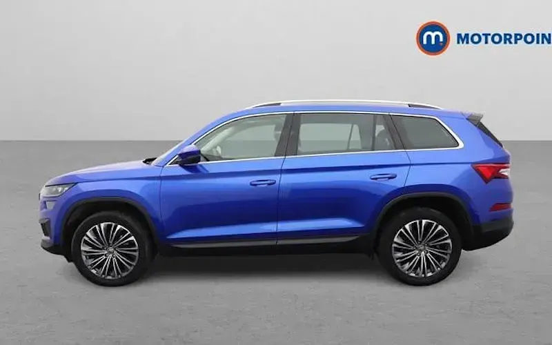 Second-hand Skoda Kodiaq SE L Executive 150 CP (110 kW) 2023 Albastru SUV