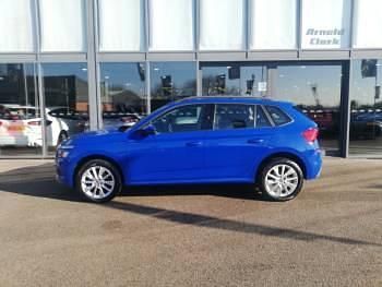 Used Skoda Kamiq SE 95 HP (69 kW) 2023 Blue SUV
