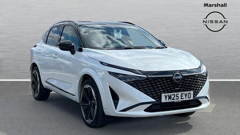 Used Nissan Qashqai 158 HP (116 kW) 2025 Mgnt blu+blk rf  SUV