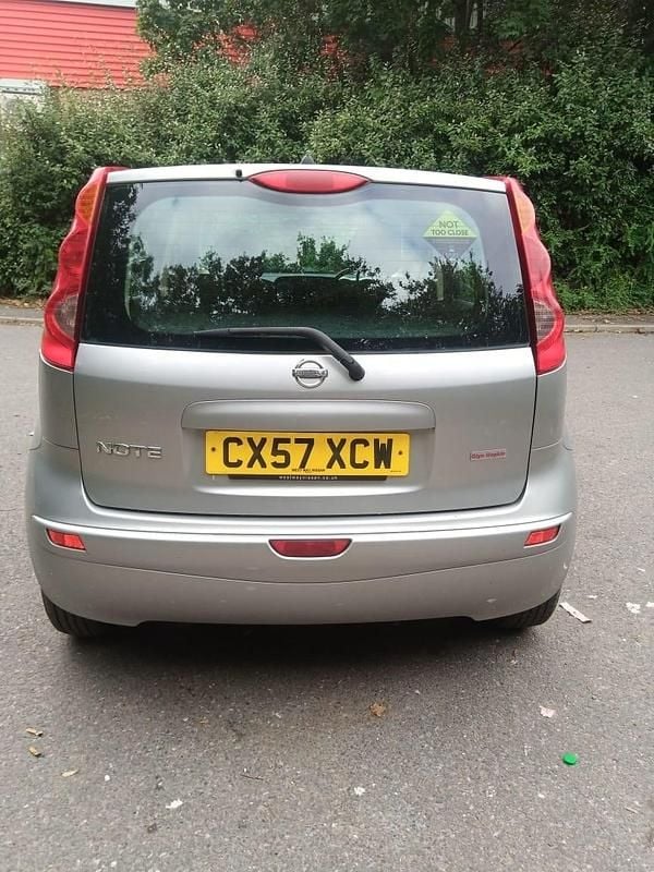 Used Nissan Note Acenta 88 HP (64 kW) 2007 Silver MPV