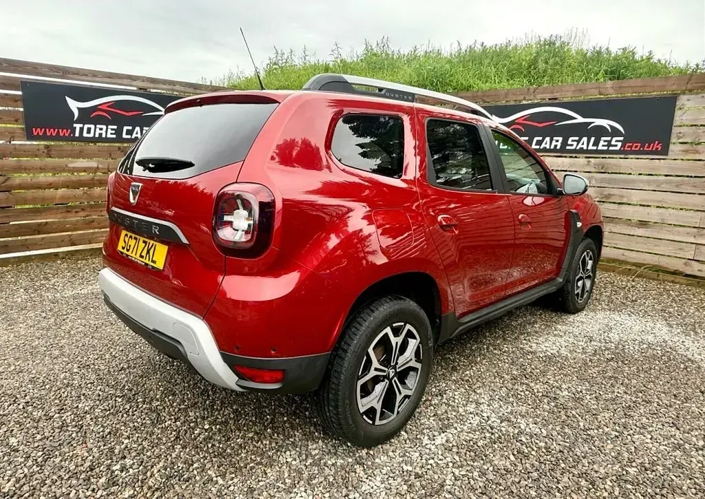 Used Dacia Duster Prestige 130 HP (95 kW) 2021 Red SUV