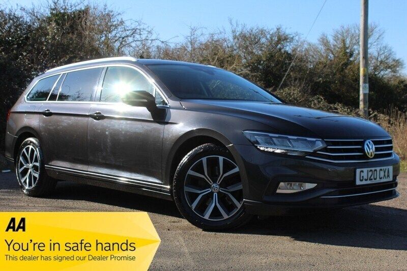 Grey Used 2020 VW Passat SEL Estate | £12,490 (Good price) - Image 1/3
