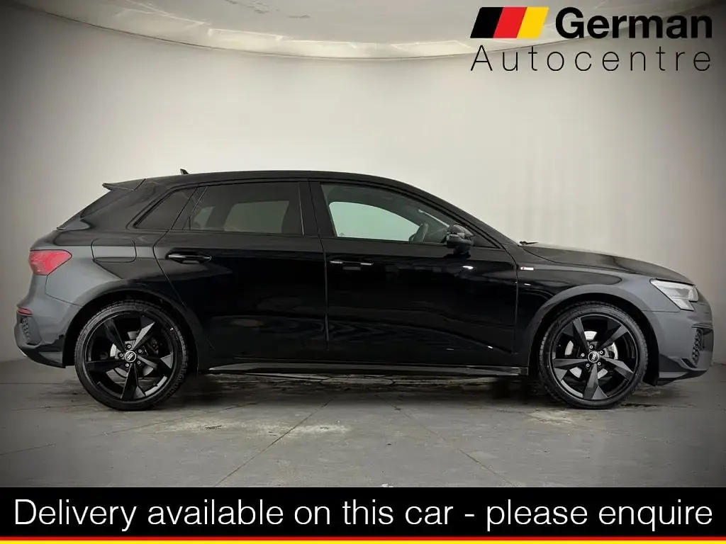 Used Audi A3 Sportback S-Line 110 HP (80 kW) 2023 Black Hatchback