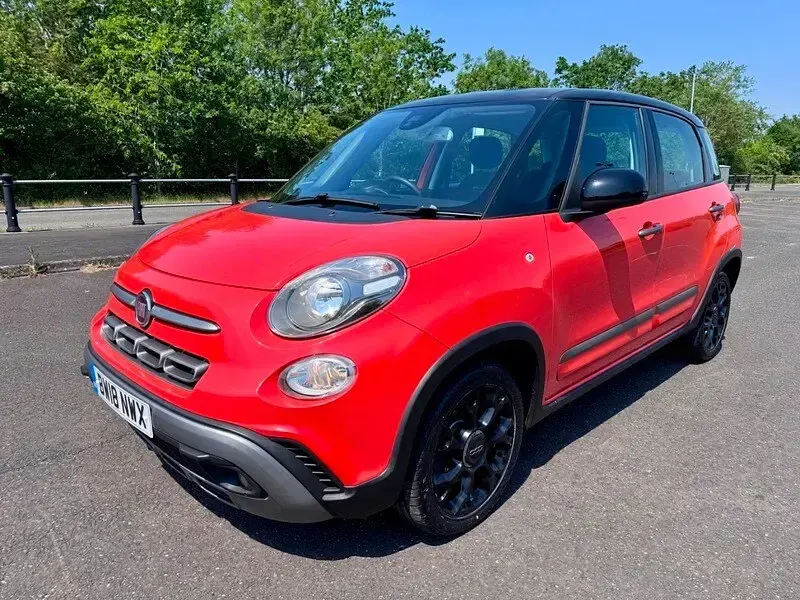 Used Fiat 500L Cross 2018 Orange/black MPV