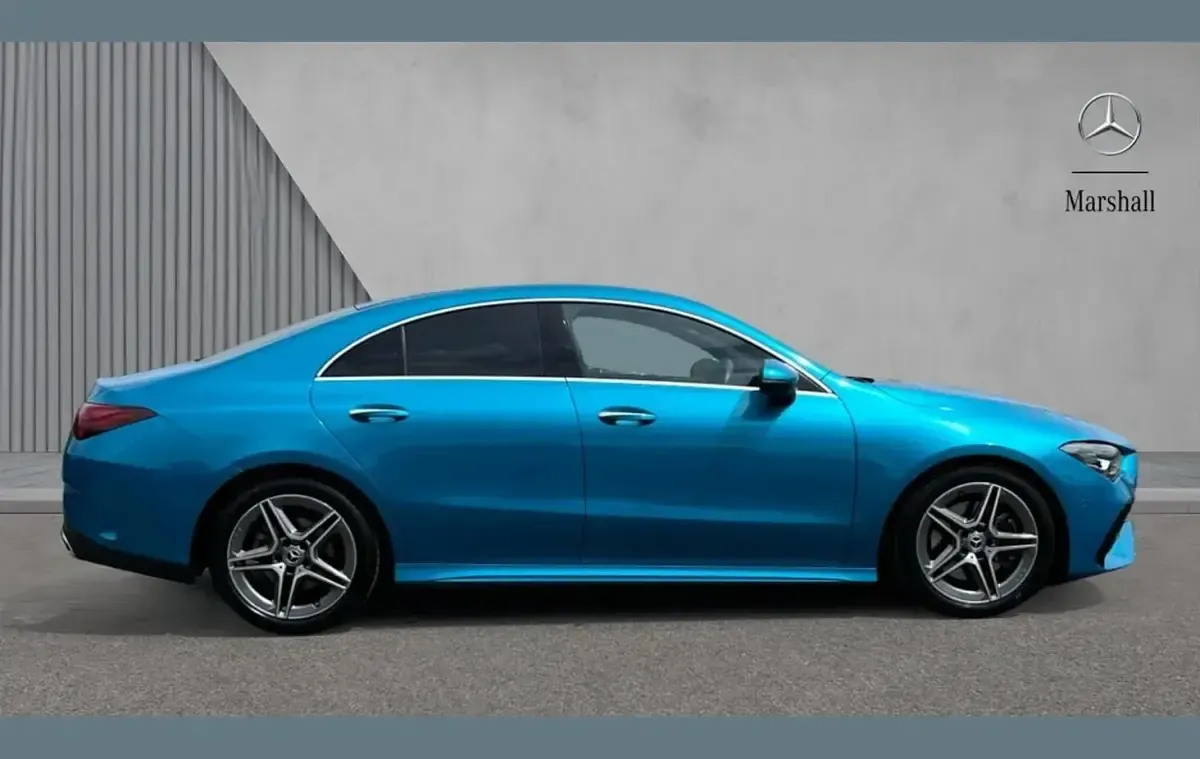 Used Mercedes CLA200 Executive 177 HP (130 kW) 2024 Blue Coupe