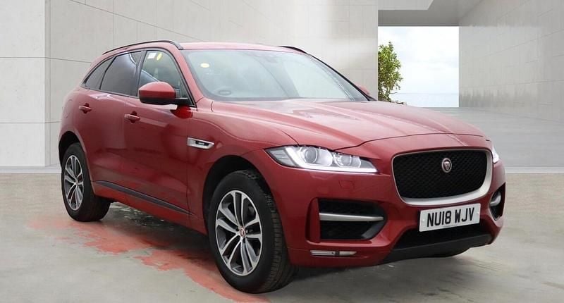 Used Jaguar F-Pace R-Sport 2018 Red SUV