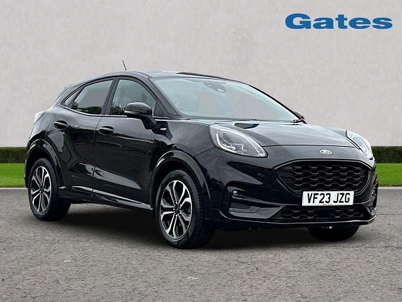 Black Used 2023 Ford Puma Gen-E ST-Line Hatchback | £18,000 (Fair price) - Image 1/4