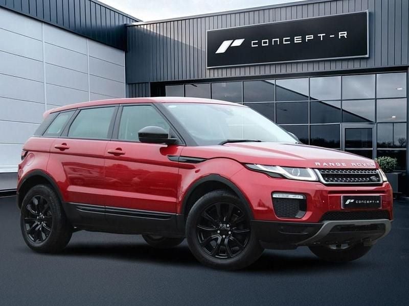 Red Used 2016 Land Rover Range Rover evoque SE Estate | £7,995 (Good price) - Image 1/4