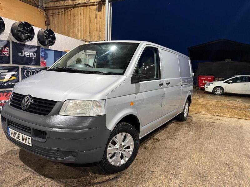 Used VW T5 102 HP (75 kW) 2006 Silver Van