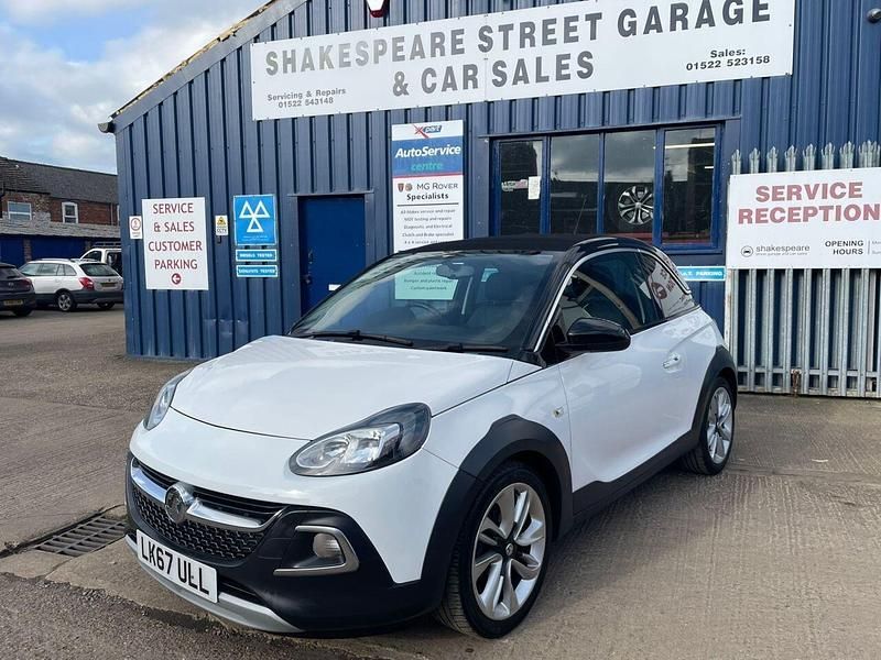 Used Vauxhall Adam Rocks 2017 White Hatchback