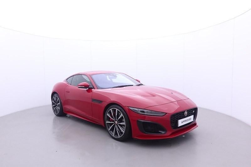 Used Jaguar F-Type Supercharged 575 HP (422 kW) 2021 Red Coupe