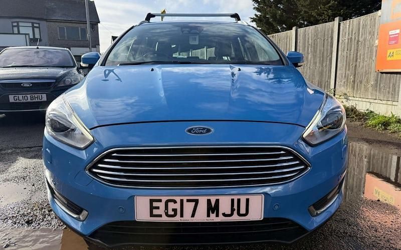 Used Ford Focus Titanium X 150 HP (110 kW) 2017 Blue Estate
