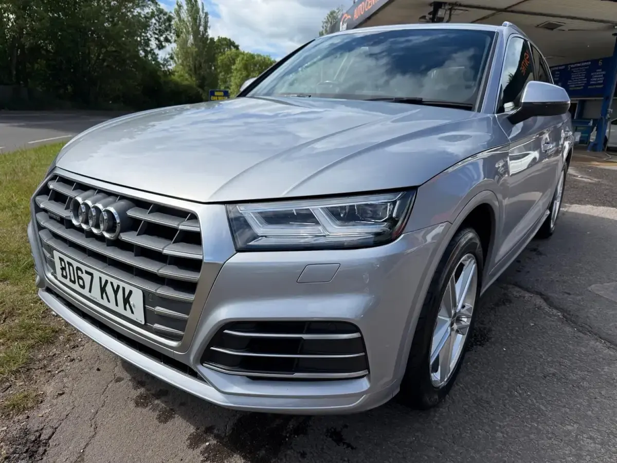 Used Audi Q5 S-Line 190 HP (139 kW) 2017 Silver SUV