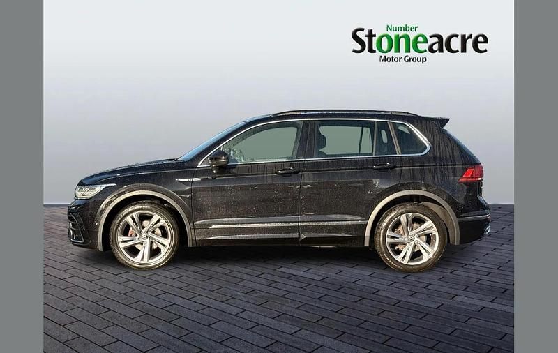 Used VW Tiguan R-line Edition 150 HP (110 kW) 2023 Black SUV