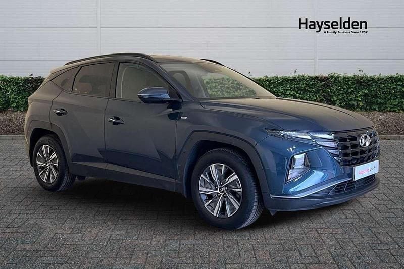 Blue Used 2021 Hyundai Tucson SE SUV | £18,295 (Good price) - Image 1/4
