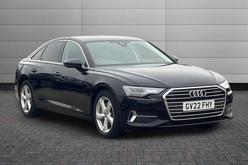 Brilliant black Used 2022 Audi A6 Sport Sedan | £21,650 (Super price) - Image 1/4