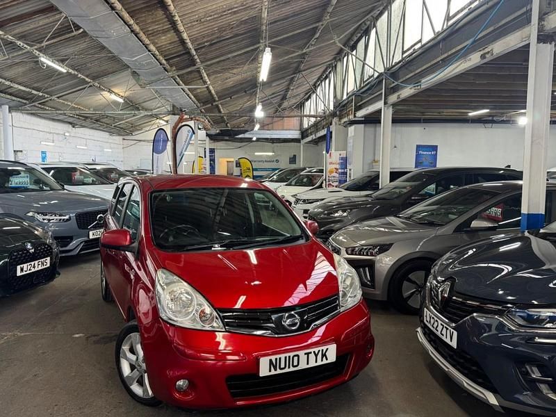 Red Used 2010 Nissan Note N-TEC MPV | £2,495 (Good price) - Image 1/4