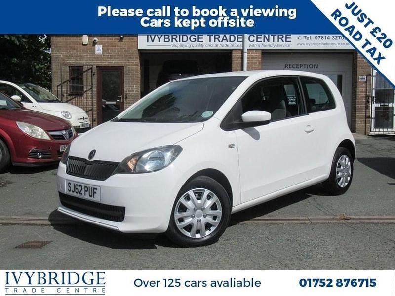 White Used 2012 Skoda Citigo SE Hatchback | £3,495 (Fair price) - Image 1/2