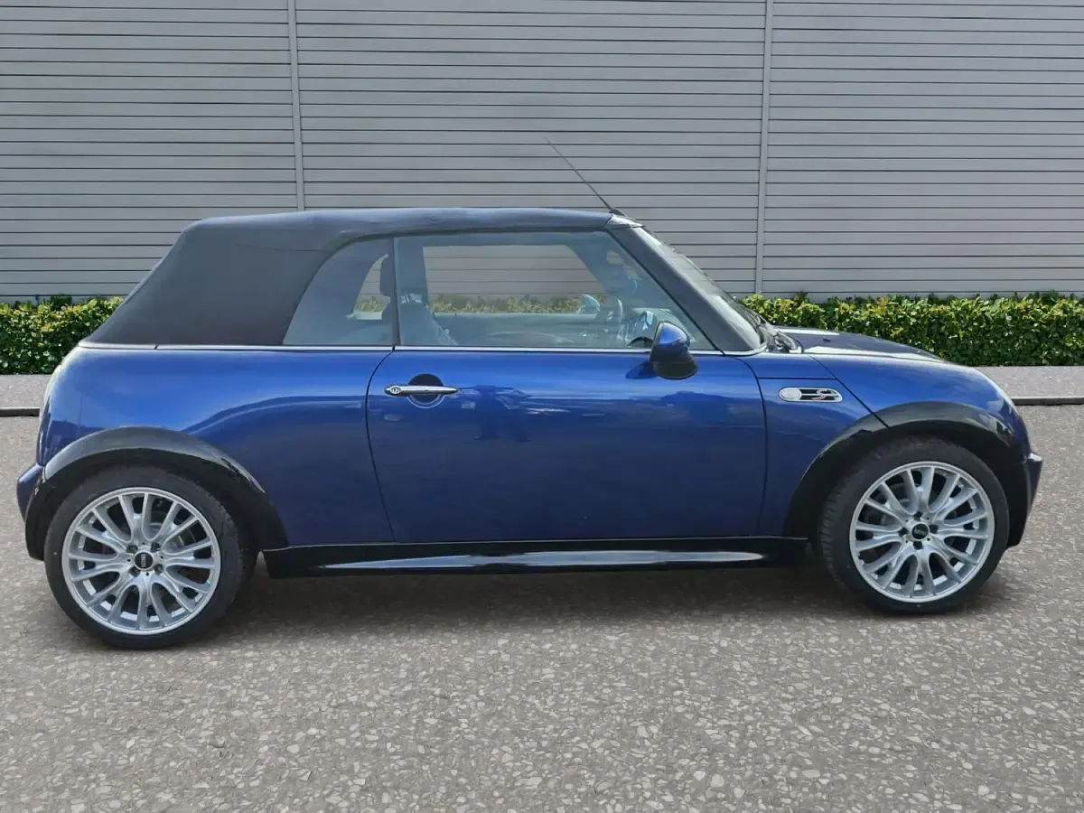 Used Mini Cooper S Cabriolet 2007 Blue Cabriolet