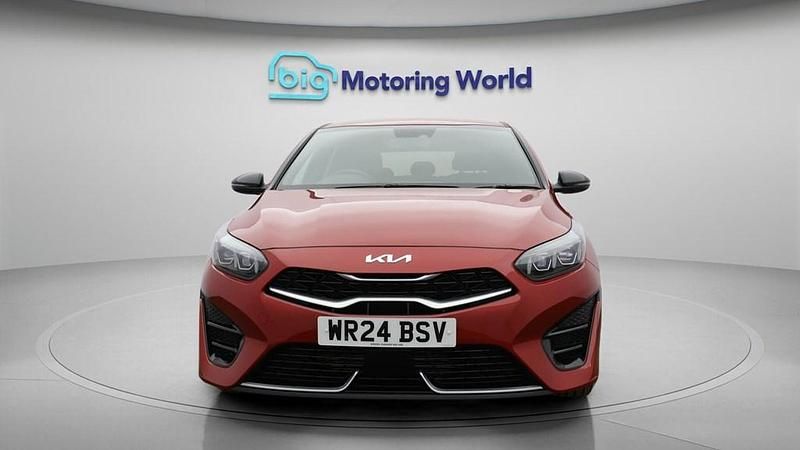 Used Kia Ceed GT-Line 158 HP (116 kW) 2024 Red Hatchback
