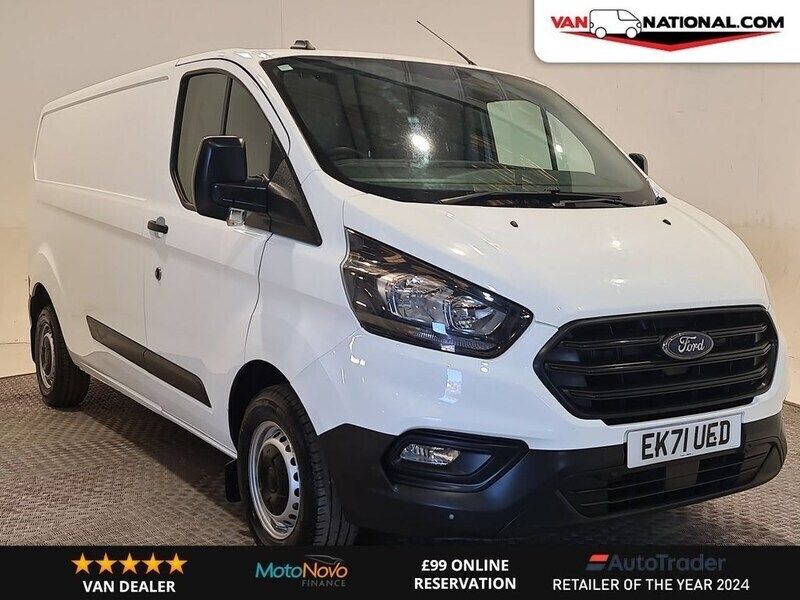 White Used 2021 Ford Transit Custom | £11,990 (Super price) - Image 1/3