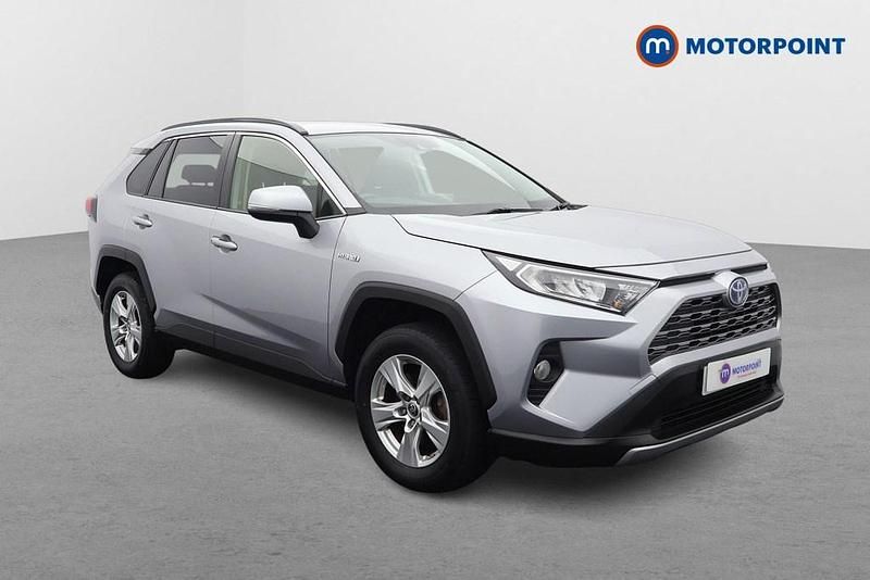 Silver Used 2021 Toyota RAV4 Hybrid SUV | £21,249 (Super price) - Image 1/4