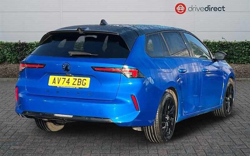 Used Vauxhall Astra S 131 HP (96 kW) 2024 Blue Estate
