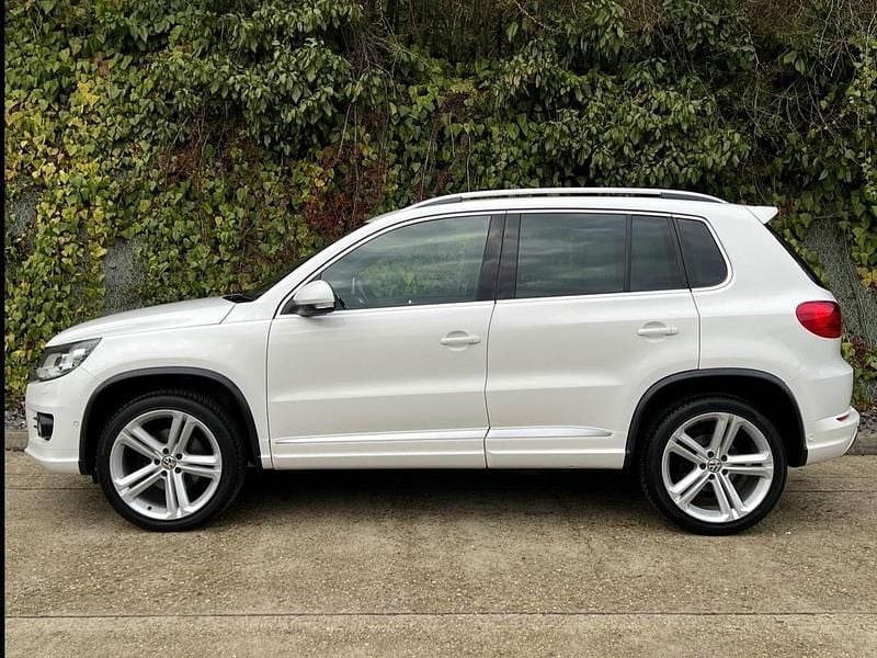 Used VW Tiguan R-line 2013 White SUV