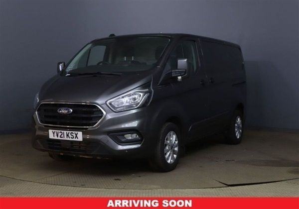 Grey Used 2021 Ford Transit Custom Limited Van | £23,640 (Expensive) - Image 1/4