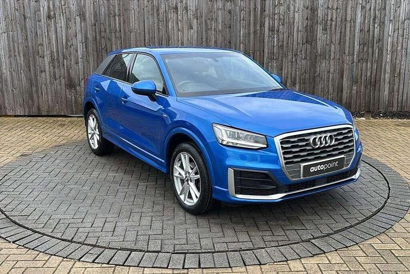 Used Audi Q2 S-Line 150 HP (110 kW) 2019 Blue SUV