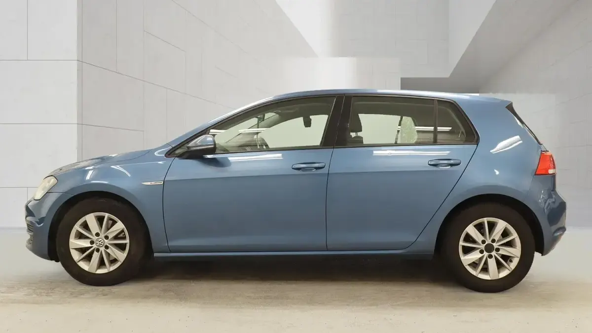 Used VW Golf VII S 2014 Blue Hatchback